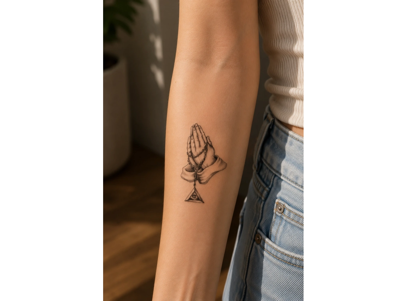 Dua Eden El Mini Geçici Dövme Tattoo