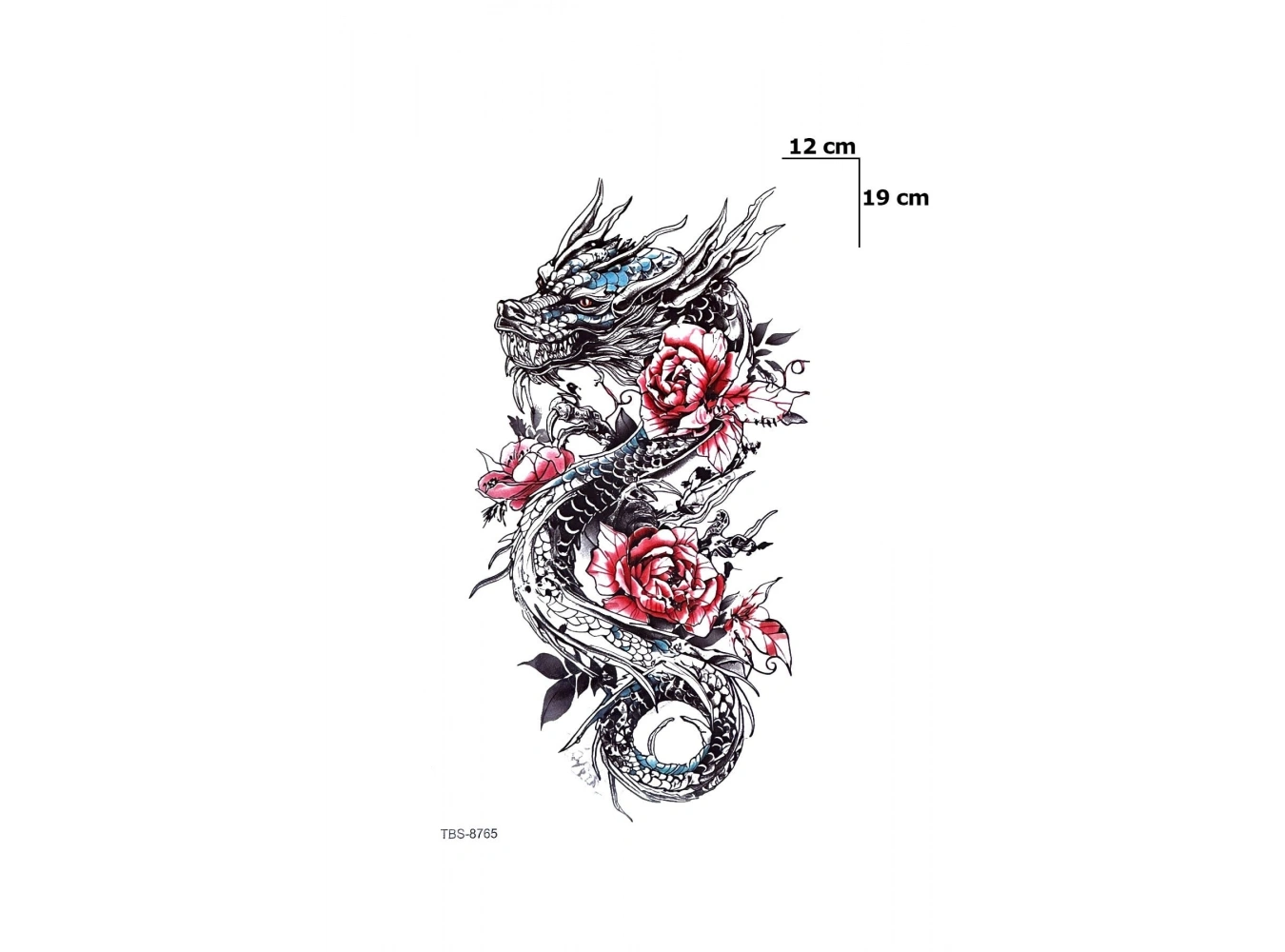 Ejderha Geçici Dövme Tattoo