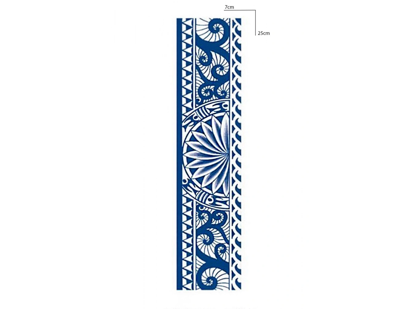 Figürlü 12 Saat Sonra Kararan Geçici Dövme Tattoo