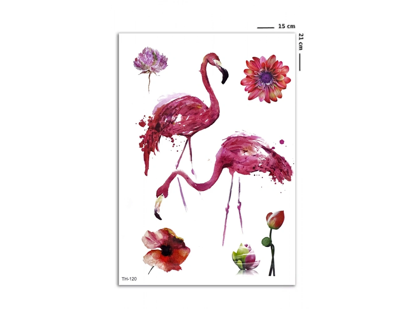 Flamingo Geçici Dövme Tattoo