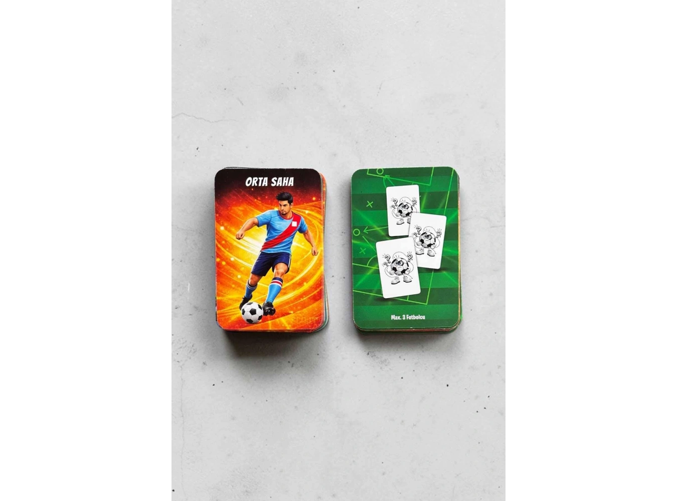 Futboll Oyunu Eğlence Parti Sevgili- Çift Oyunları Kart Oyunu