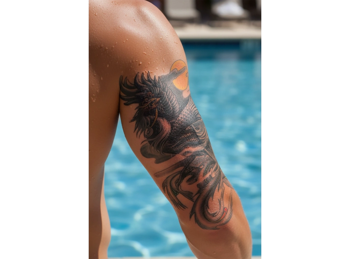 Geçici Anka Kuşu Dövme Tattoo