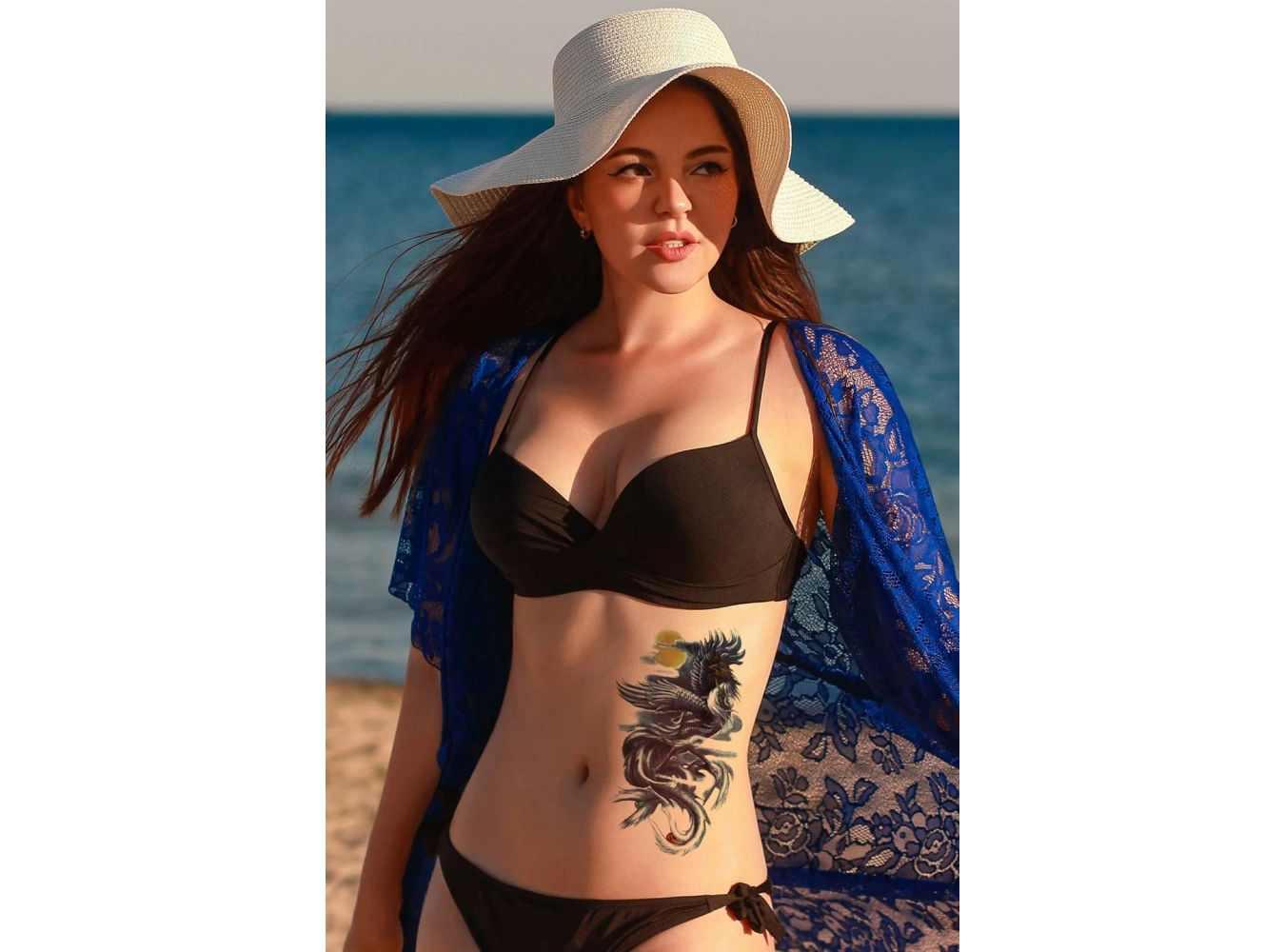 Geçici Anka Kuşu Dövme Tattoo