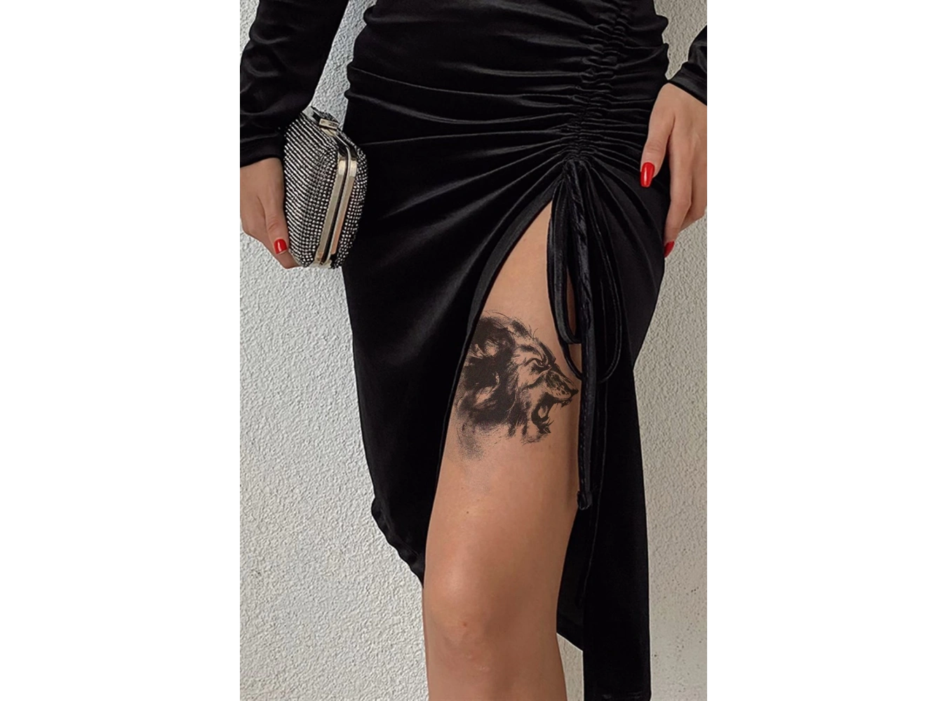 Geçici Aslan Dövme Tattoo