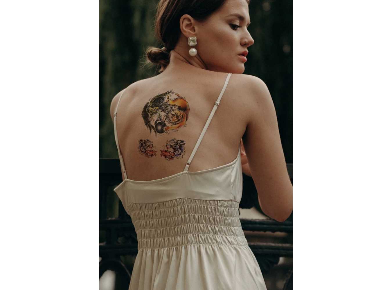 Geçici Aslan, Kaplan ve Kartal Dövme Tattoo