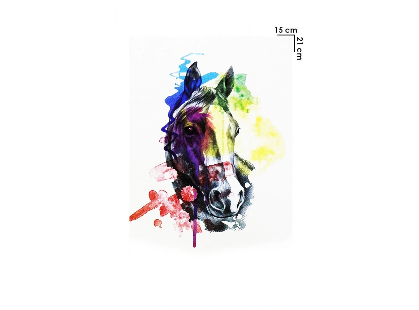 Geçici At Kafası Dövme Tattoo