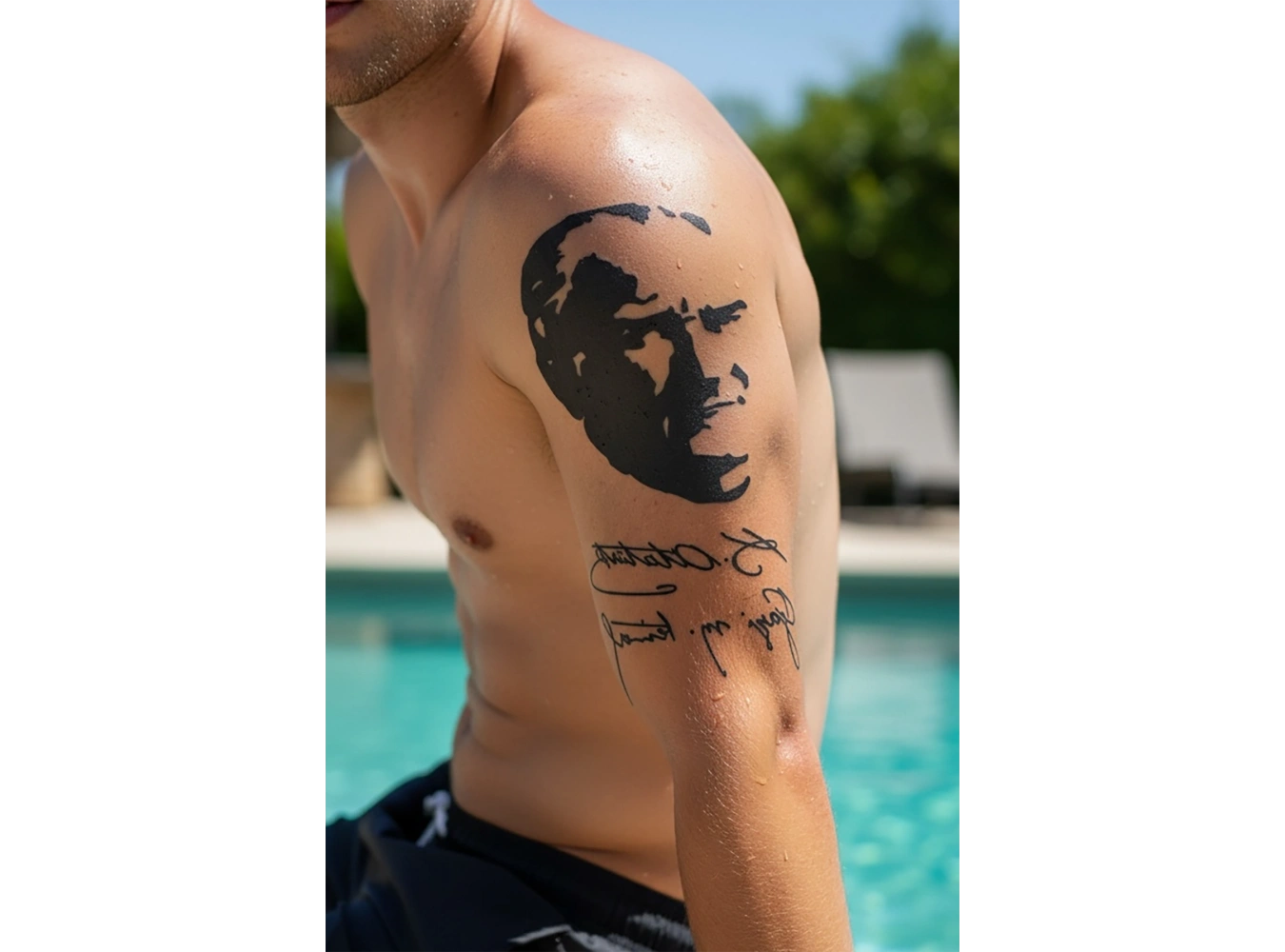 Geçici Atatürk Dövme Tattoo