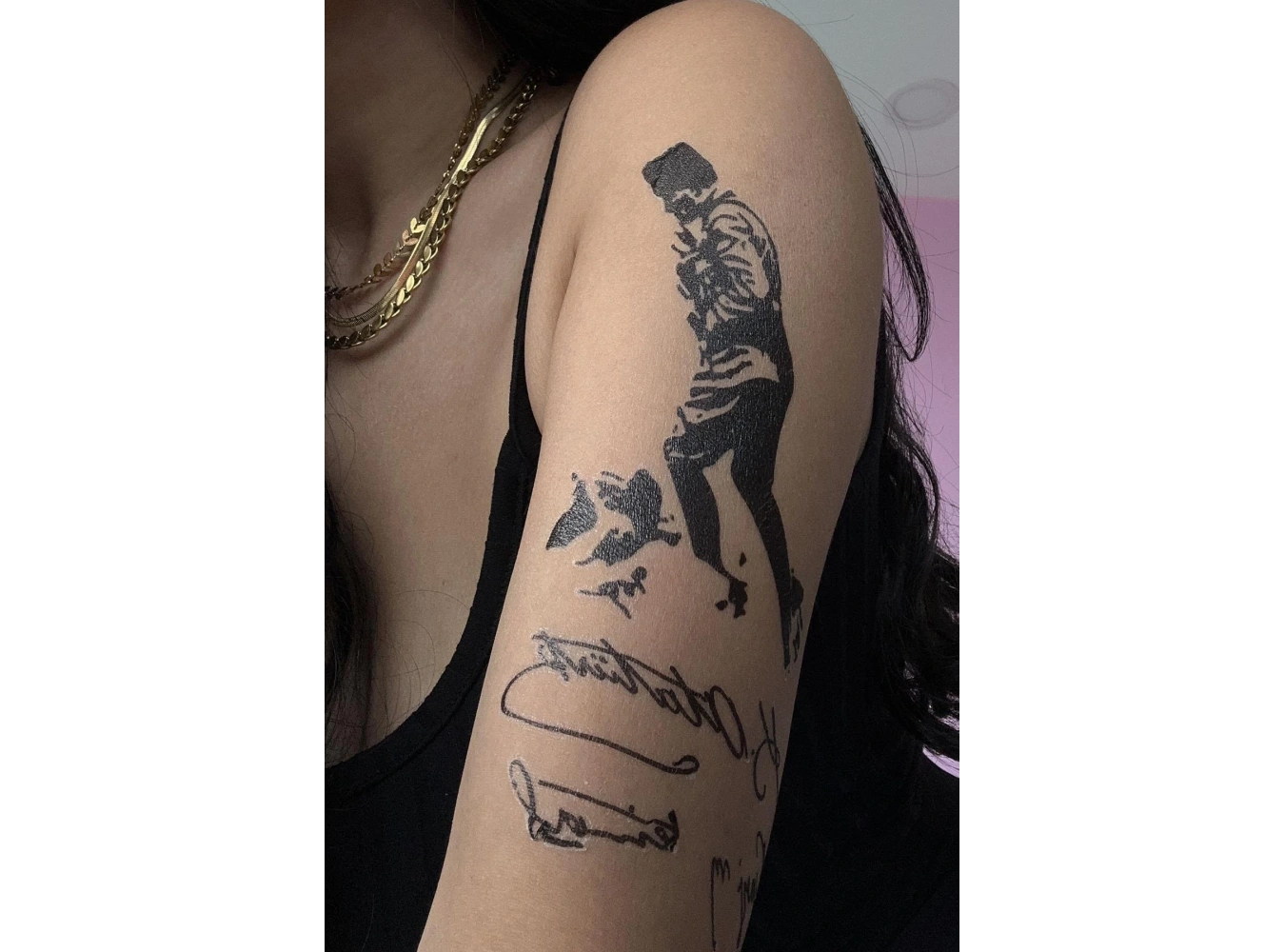 Geçici Atatürk İmza Dövme Tattoo