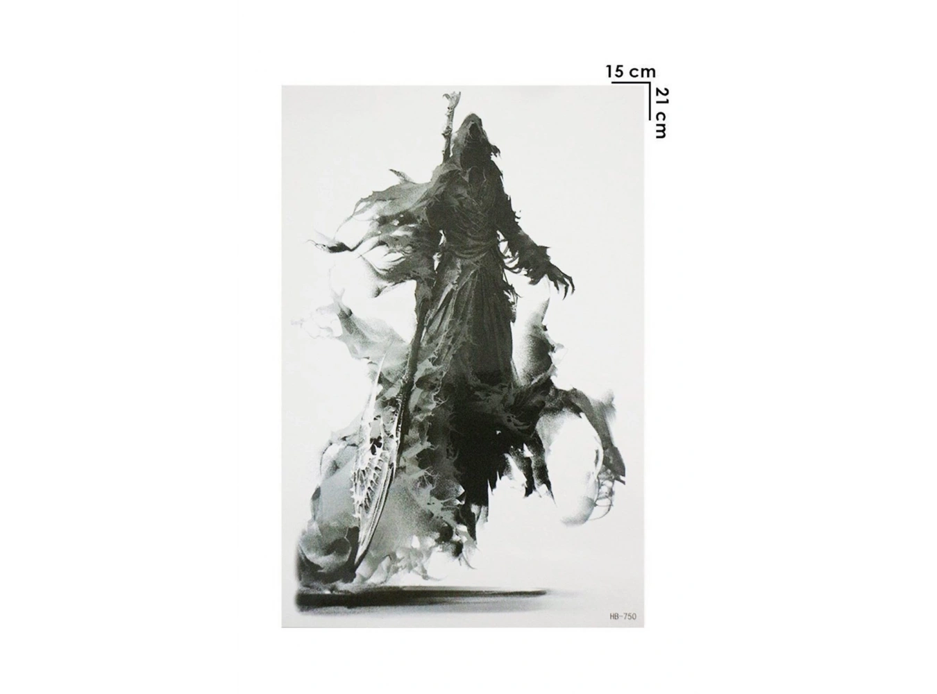 Geçici Azrail Dövme Tattoo