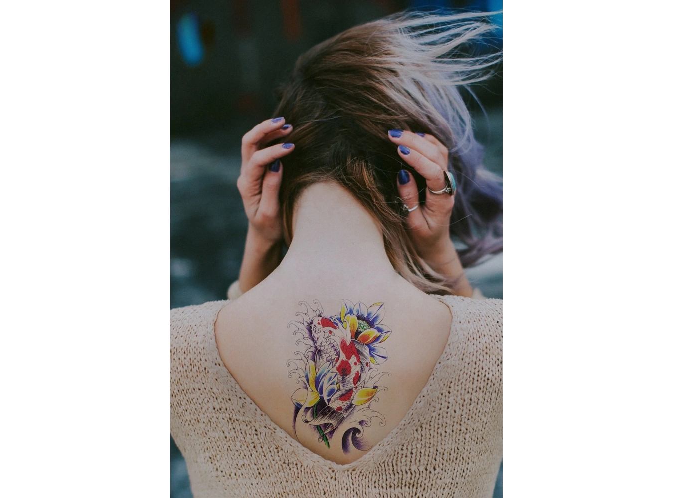 Geçici Balık Dövme Tattoo