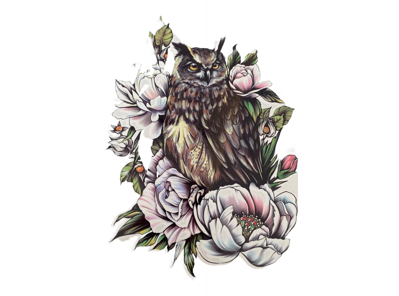 Geçici Bayuş Figürlü Dövme Tattoo