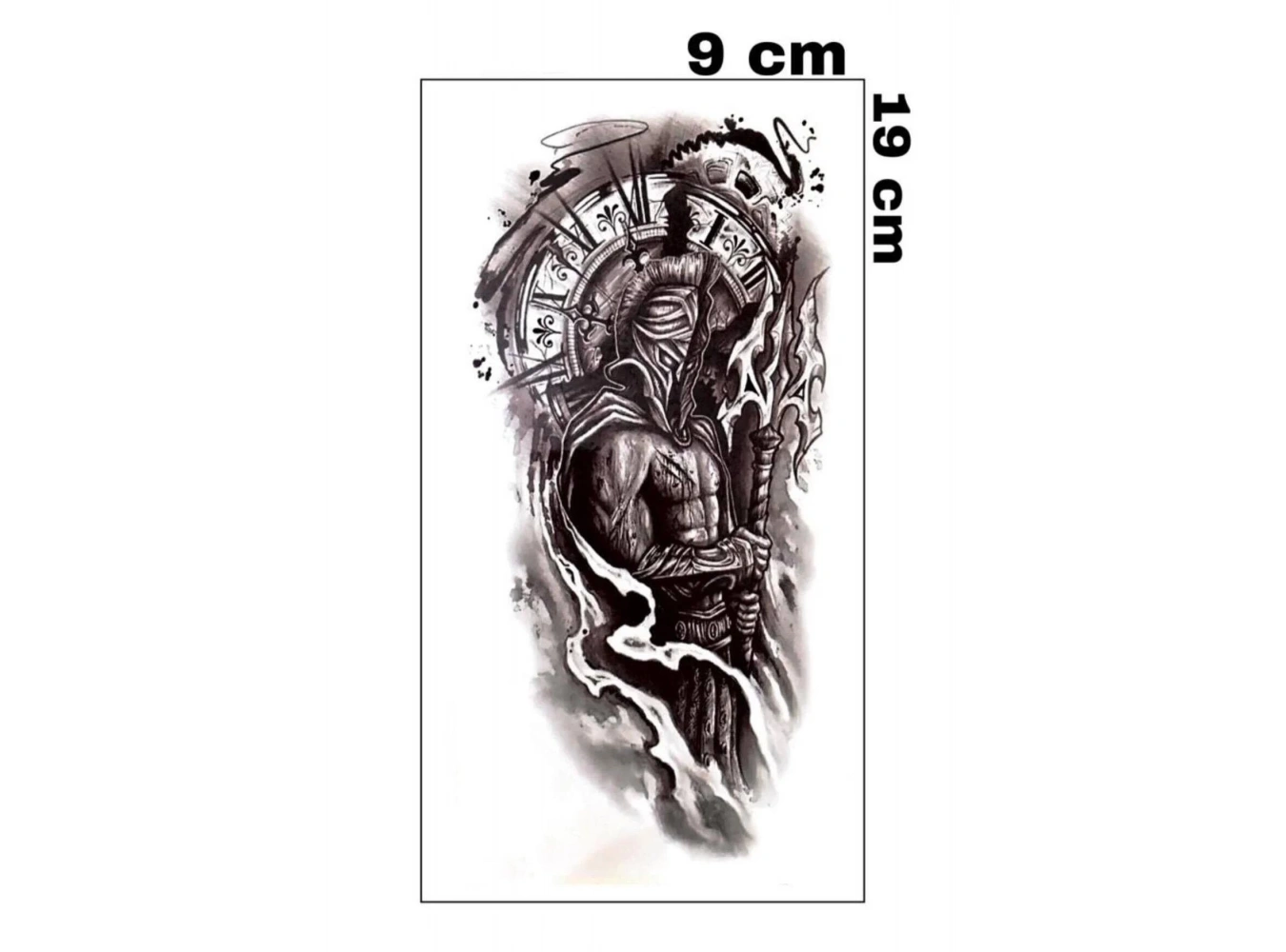 Geçici Çapa Figürlü Dövme Tattoo