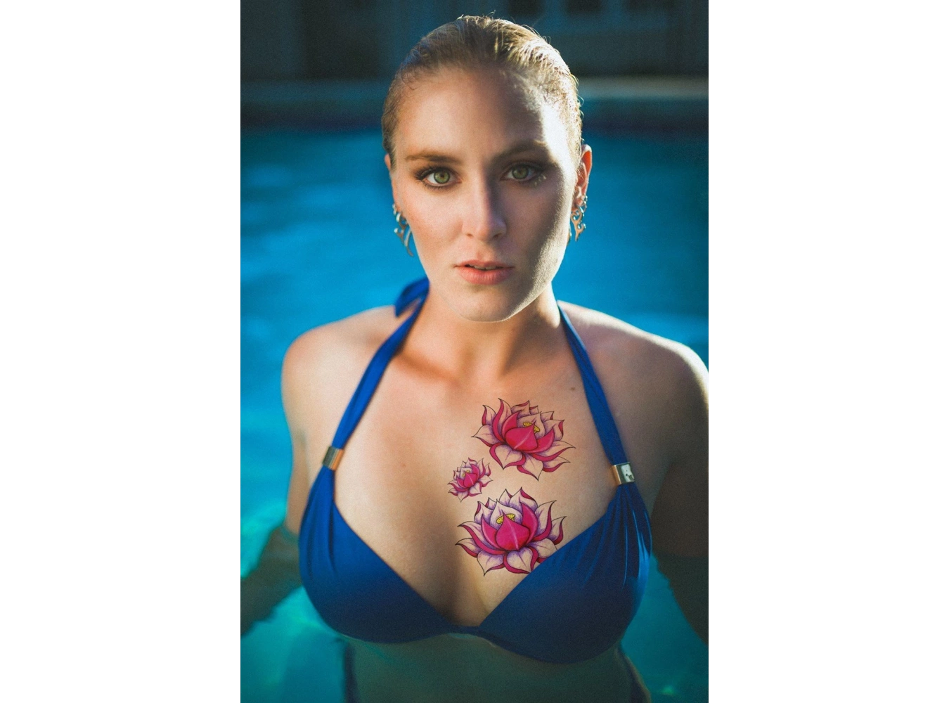 Geçici Çiçek Dövme Tattoo