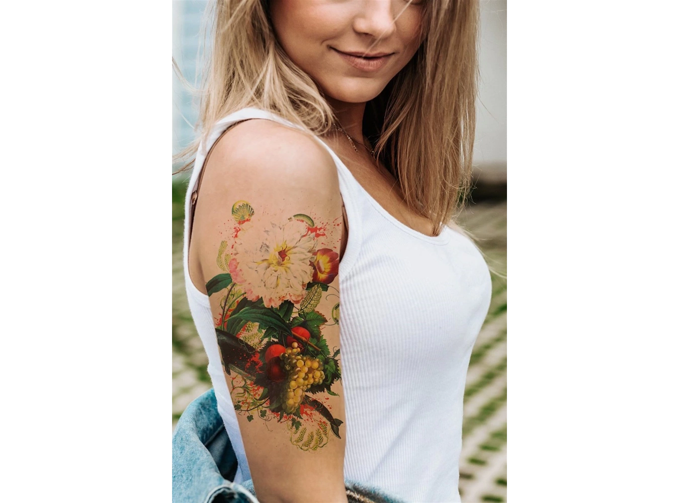 Geçici Çiçek Dövme Tattoo
