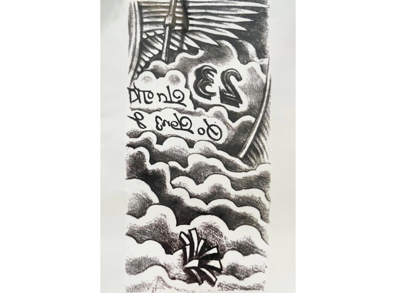 Geçici Dalga Figürlü Dövme Tattoo