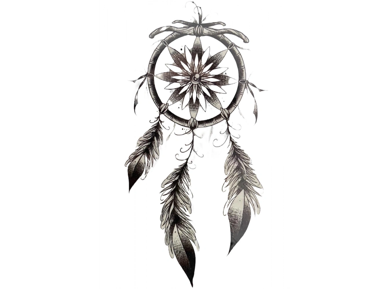 Geçici Düş Kapanı Figürlü Dövme Tatto