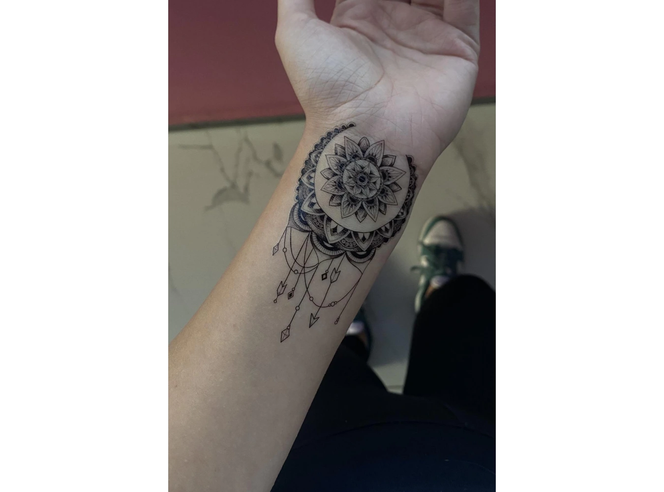 Geçici Düş Kapanı Figürlü Dövme Tattoo