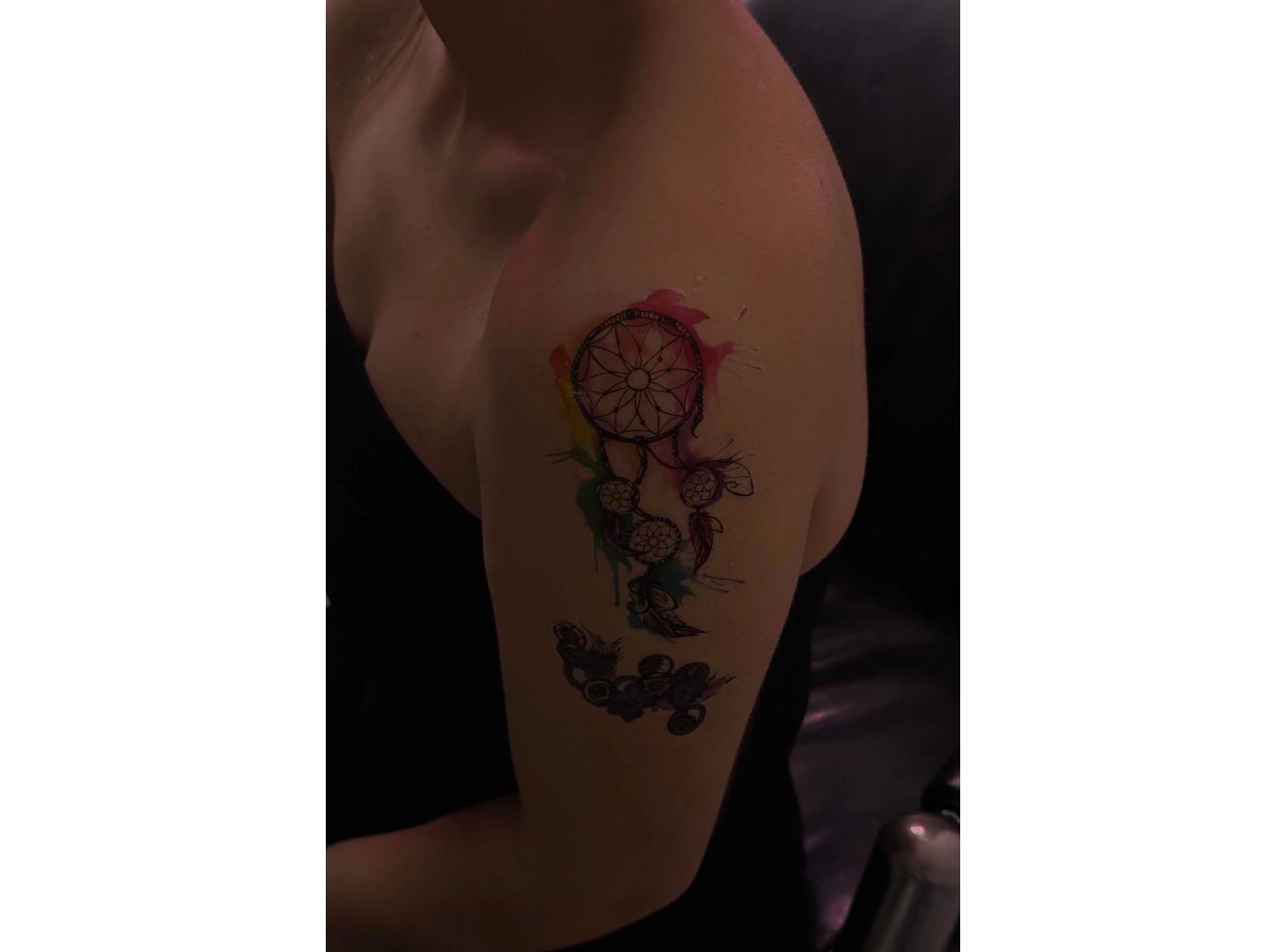 Geçici Düş Kapanı Figürlü Dövme Tattoo