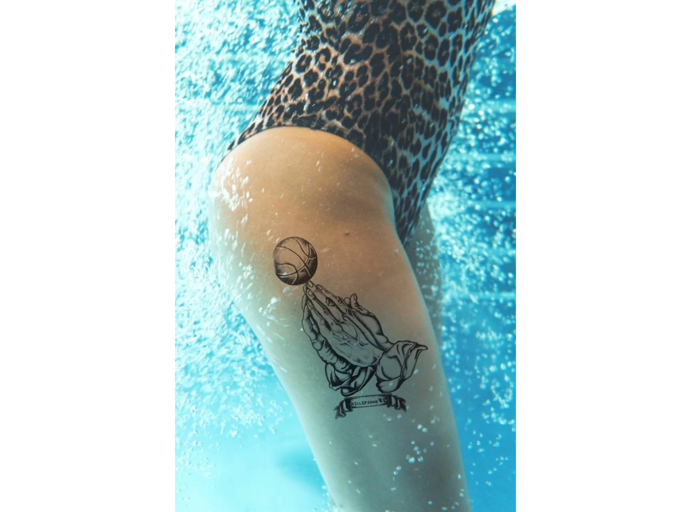 Geçici El Basketbol Dövme Tattoo