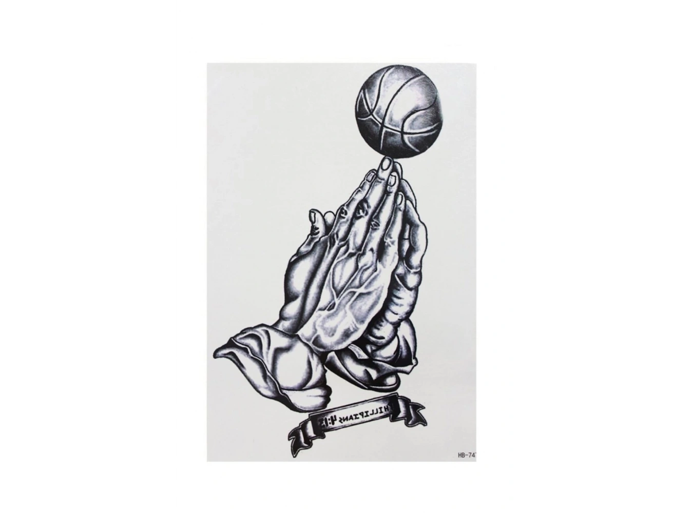 Geçici El Basketbol Dövme Tattoo