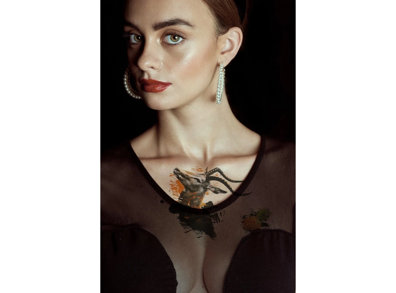 Geçici Geyik Dövme Tattoo