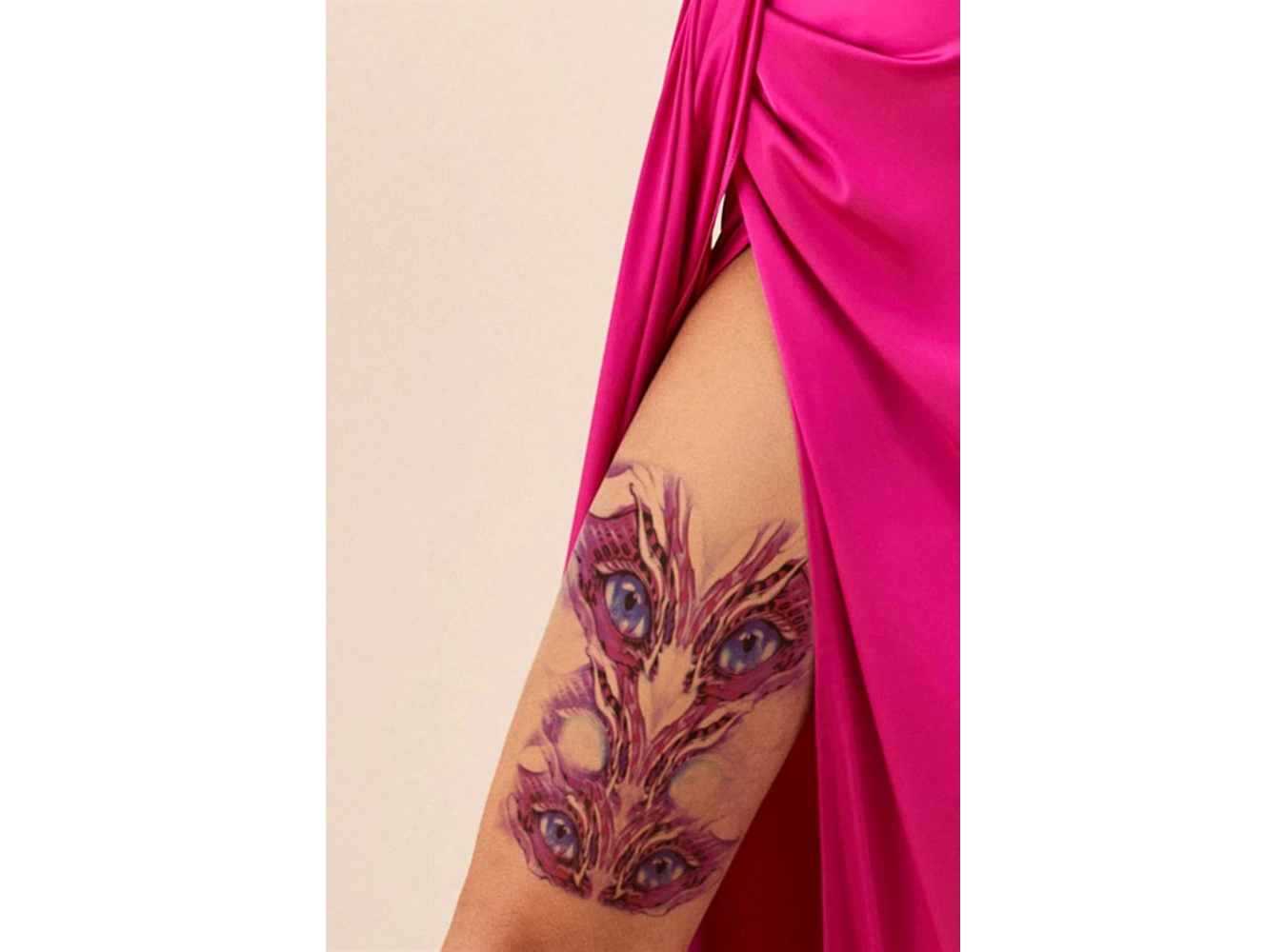 Geçici Göz Dövme Tattoo