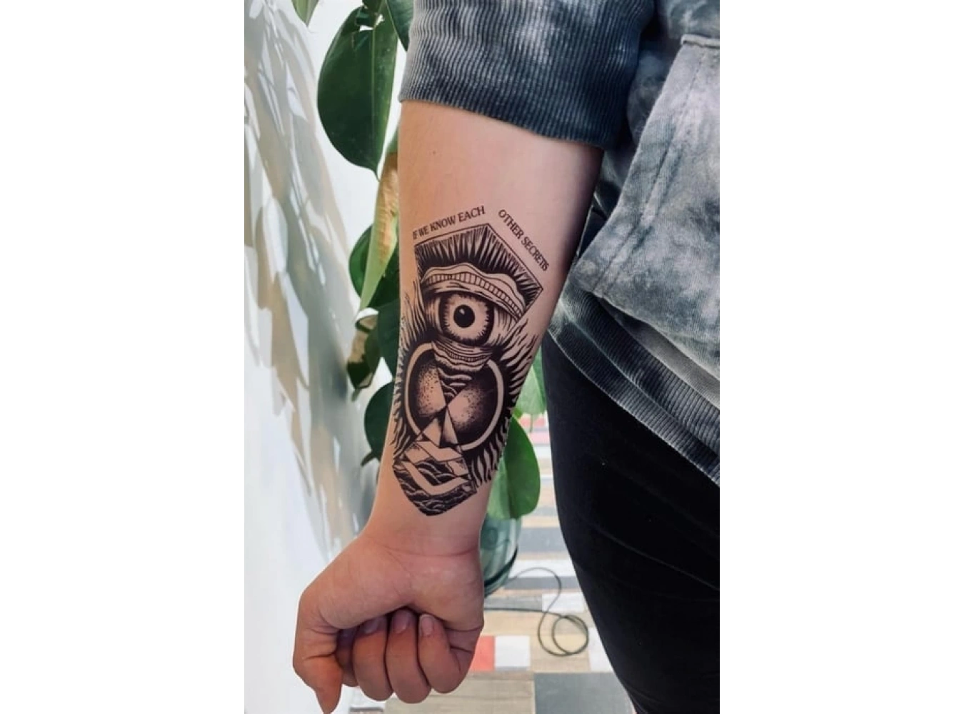 Geçici Göz Dövme Tattoo