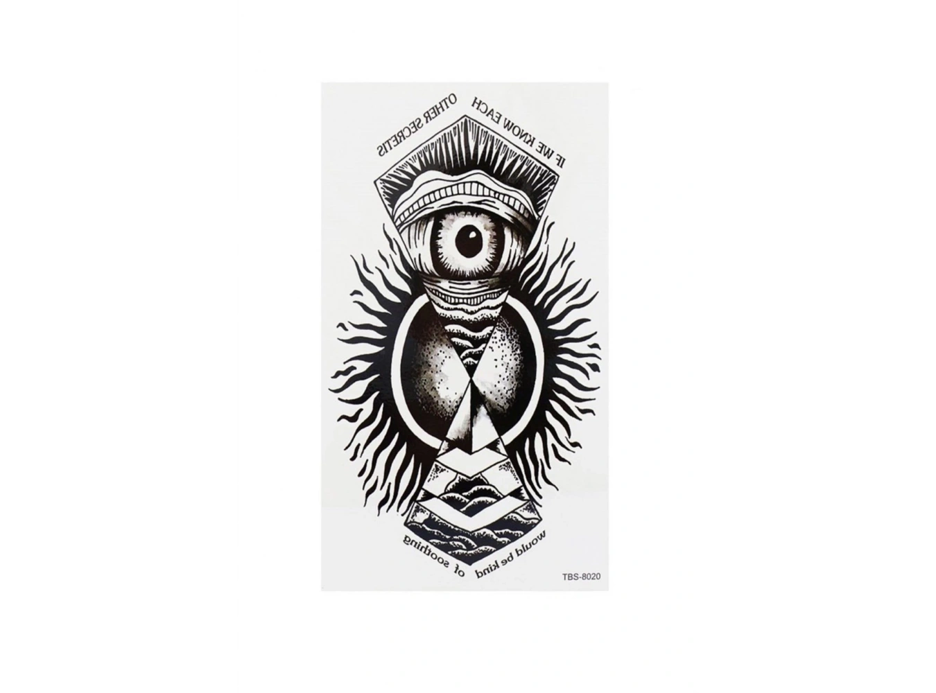 Geçici Göz Dövme Tattoo