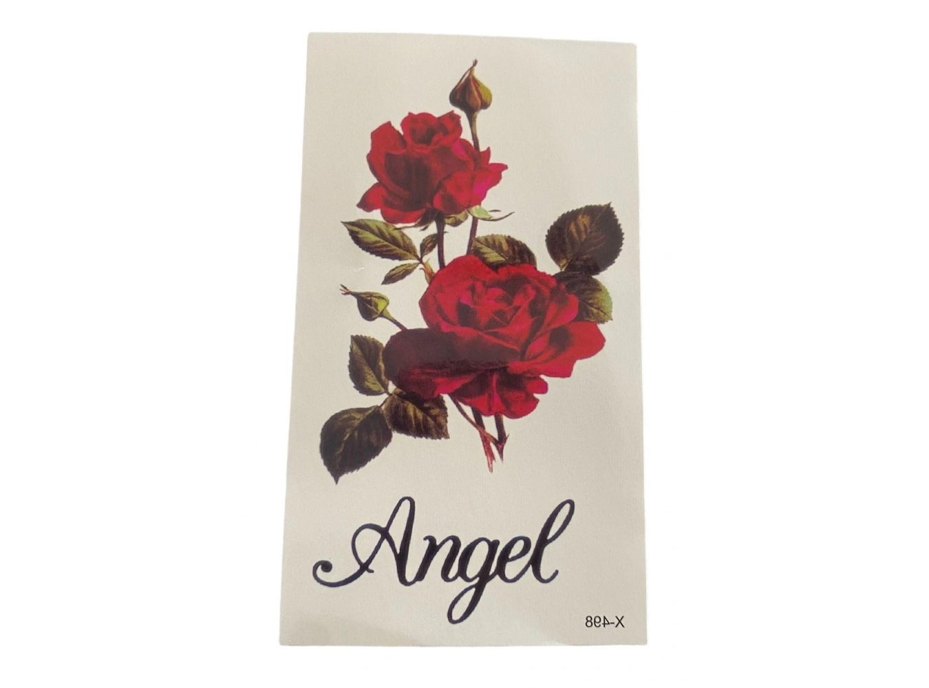 Geçici Gül Figürlü Dövme Tatto