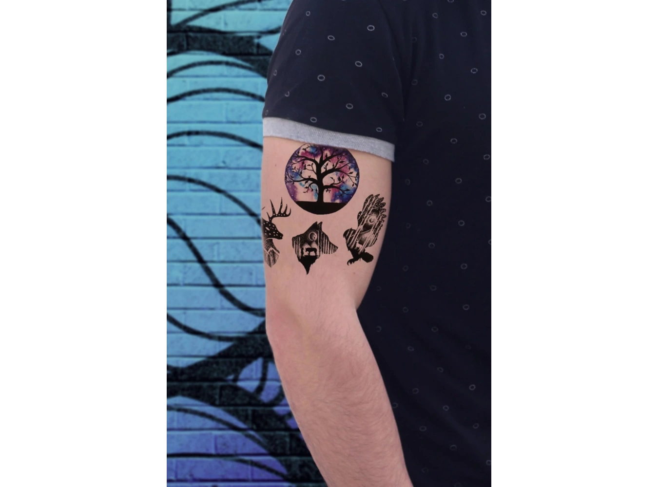 Geçici Hayvan Dövme Tattoo