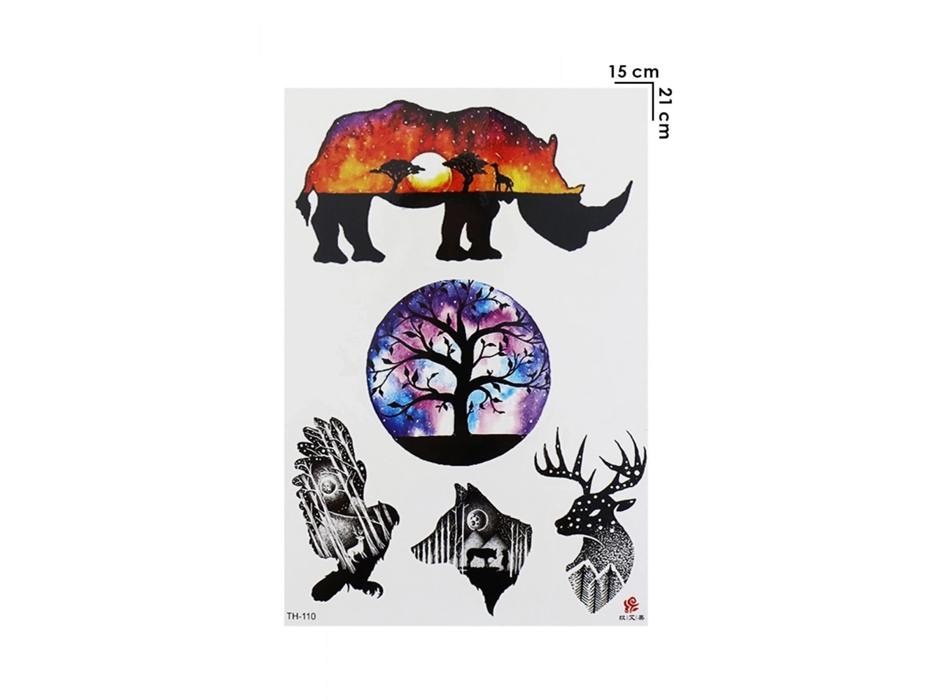 Geçici Hayvan Dövme Tattoo