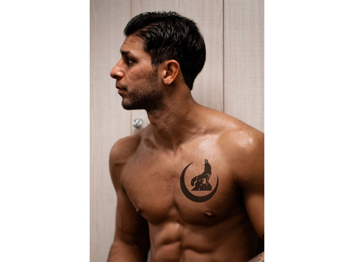 Geçici Hilal ve Kurt Dövme Tattoo