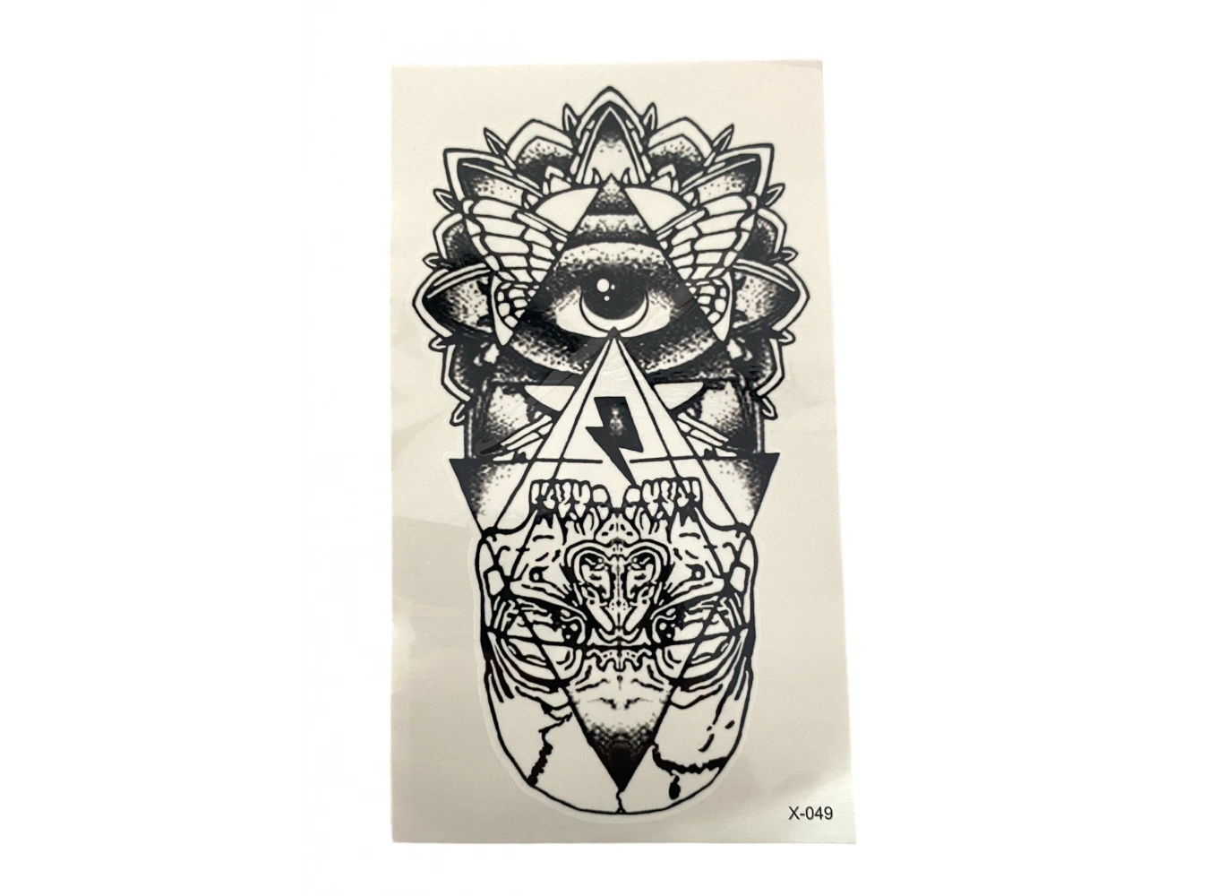 İlluminati Göz Geçici Dövme Tattoo