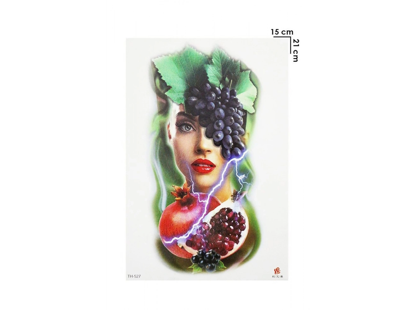 Geçici Kadın Modelli Dövme Tattoo