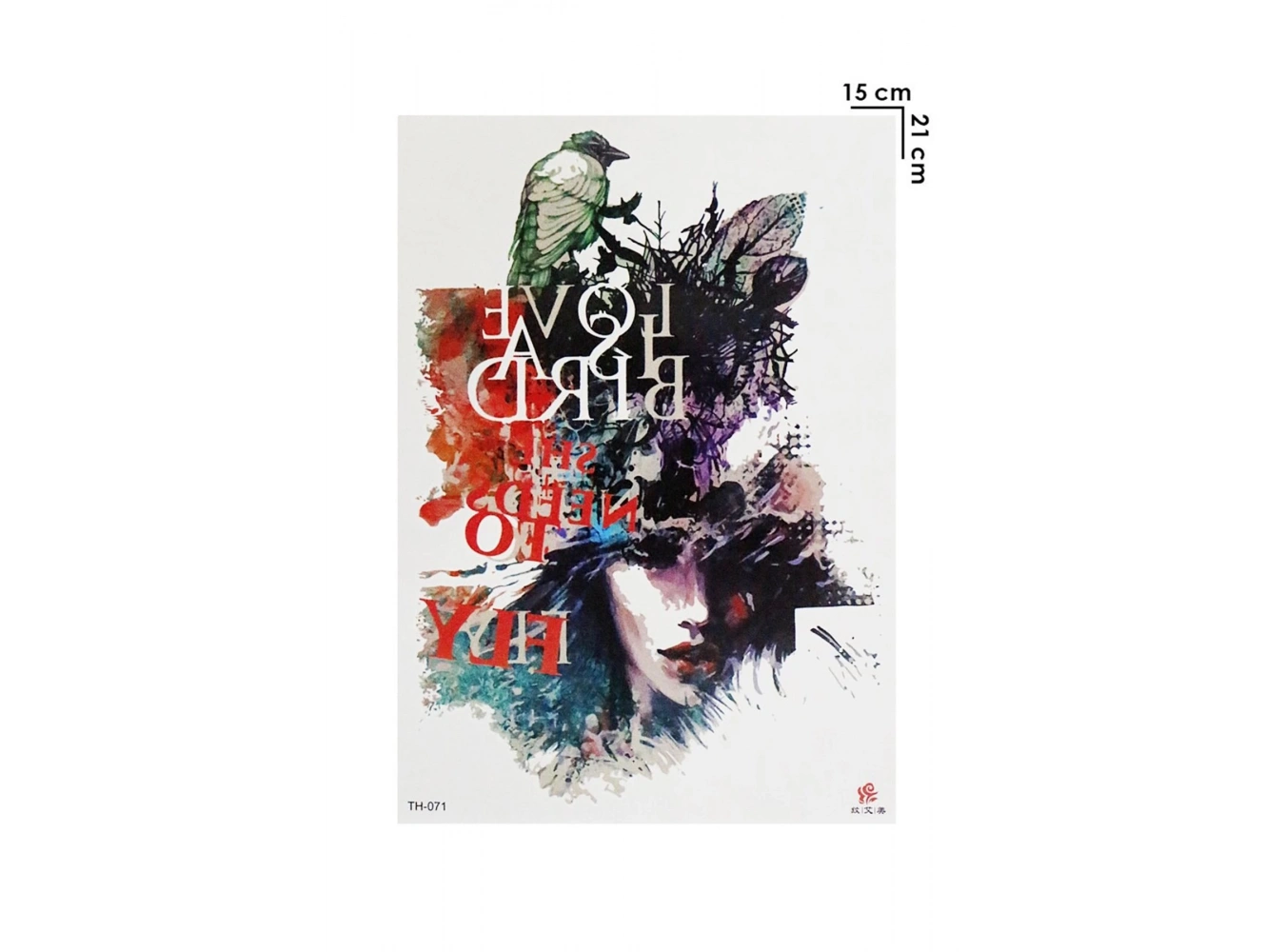 Geçici Kadın Modelli Dövme Tattoo