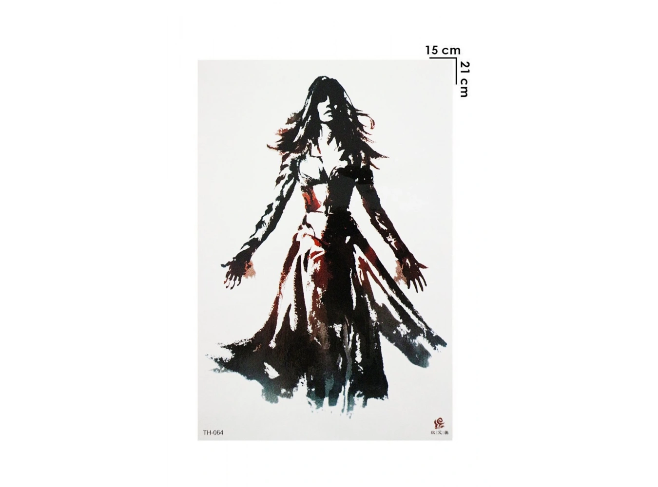 Geçici Kadın Modelli Dövme Tattoo