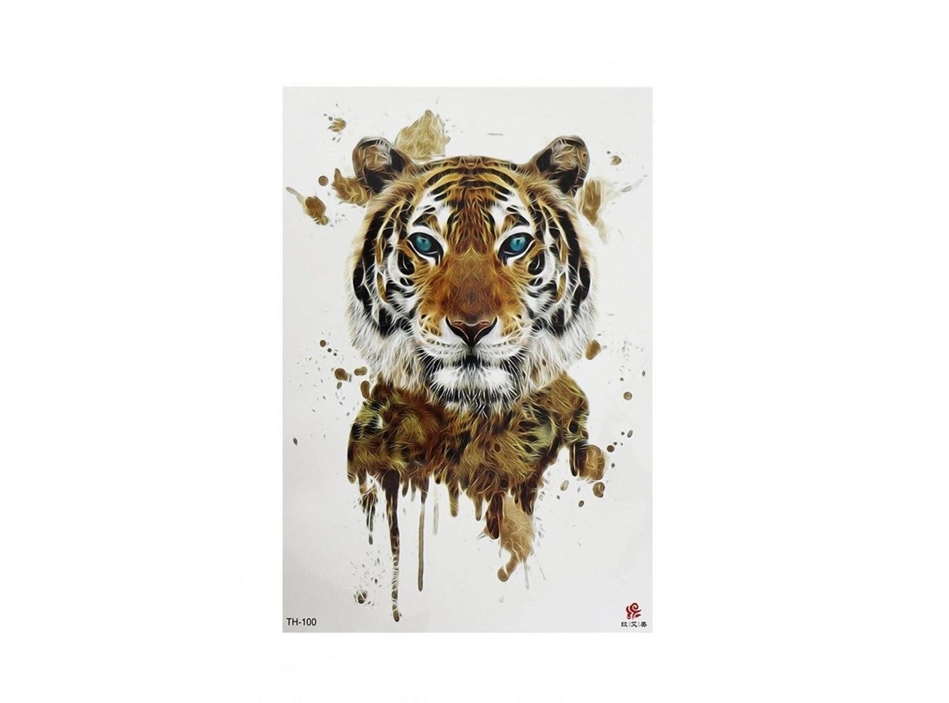 Geçici Kaplan Dövme Tattoo