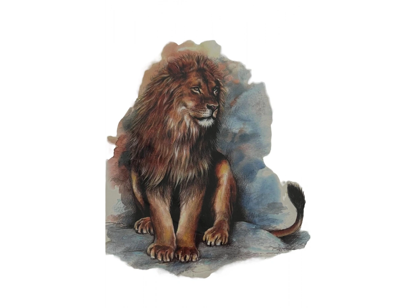 Geçici Kaplan Figürlü Dövme Tattoo