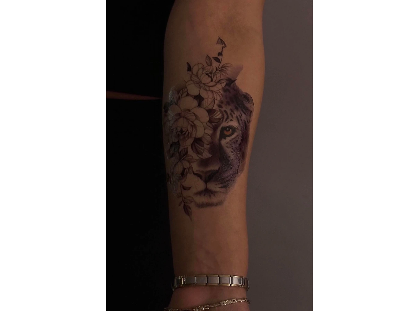 Geçici Kaplan Figürlü Dövme Tattoo