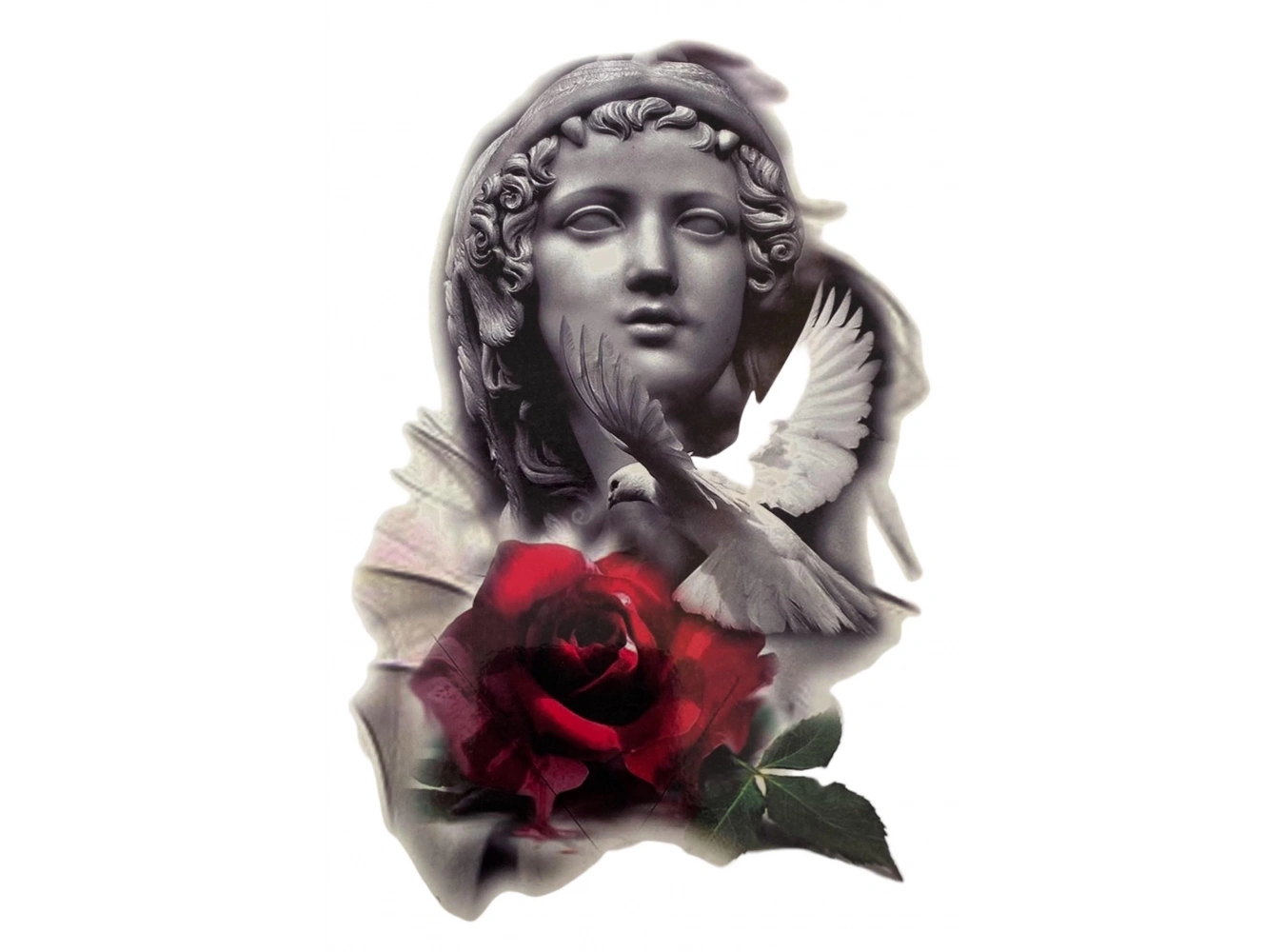 Geçici Karışık Figür Dövme Tattoo