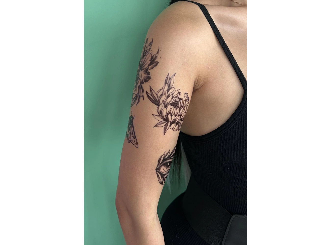 Geçici Karışık Figür Dövme Tattoo