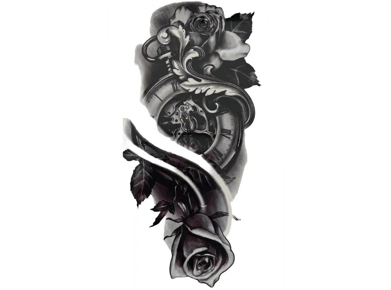 Geçici Karışık Figürlü Dövme Tattoo