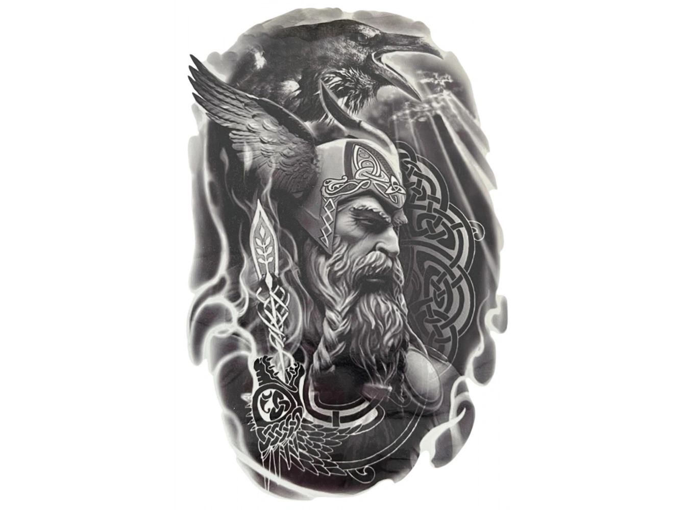 Geçici Karışık Figürlü Dövme Tattoo