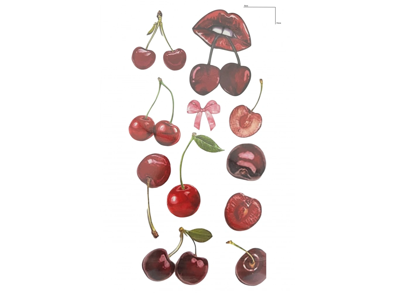 Geçici Karışık Figürlü Dövme Tattoo