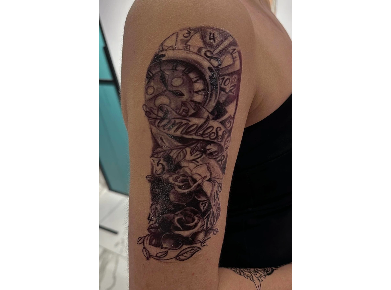 Geçici Karışık Figürlü Dövme Tattoo