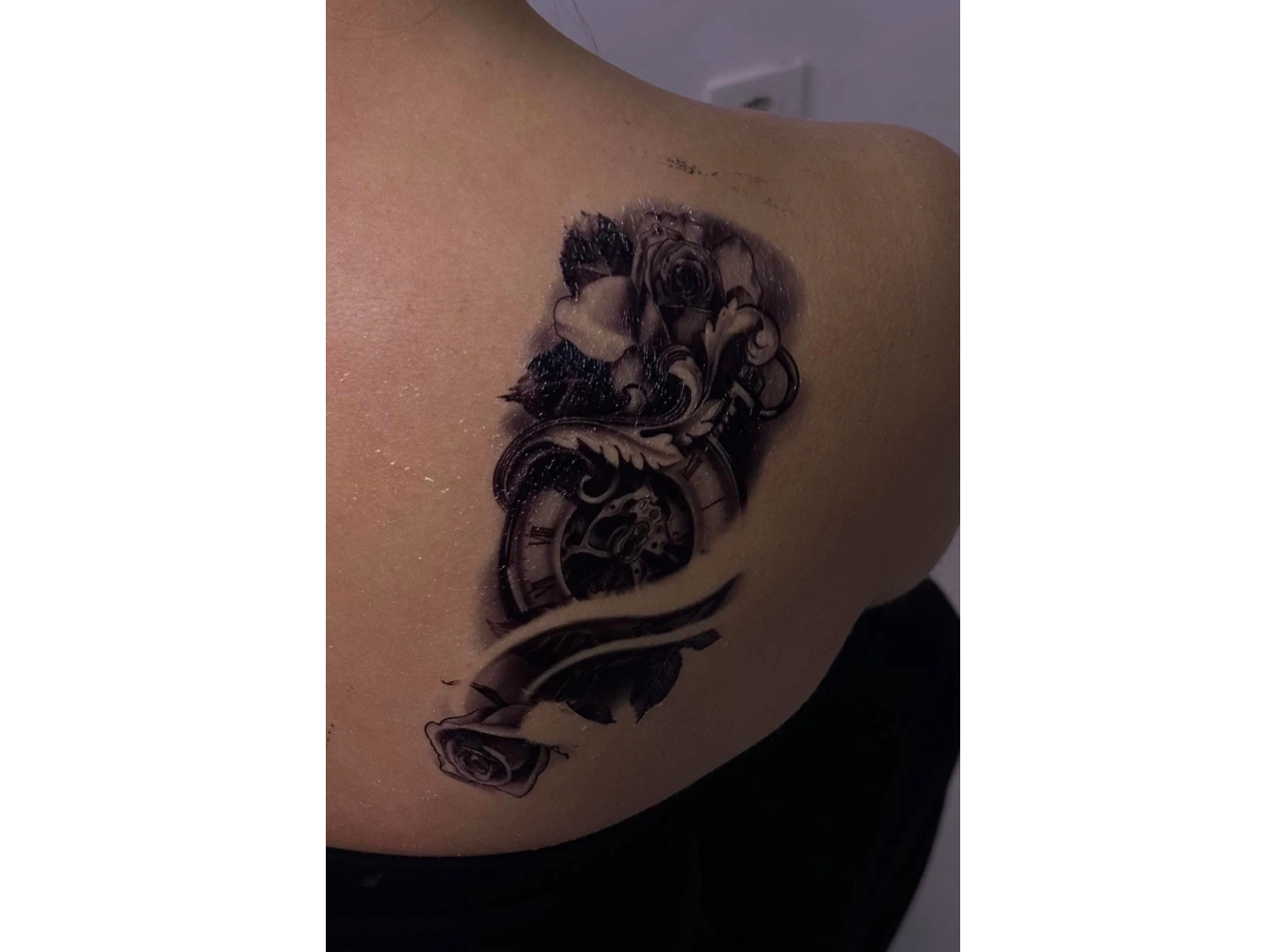 Geçici Karışık Figürlü Dövme Tattoo