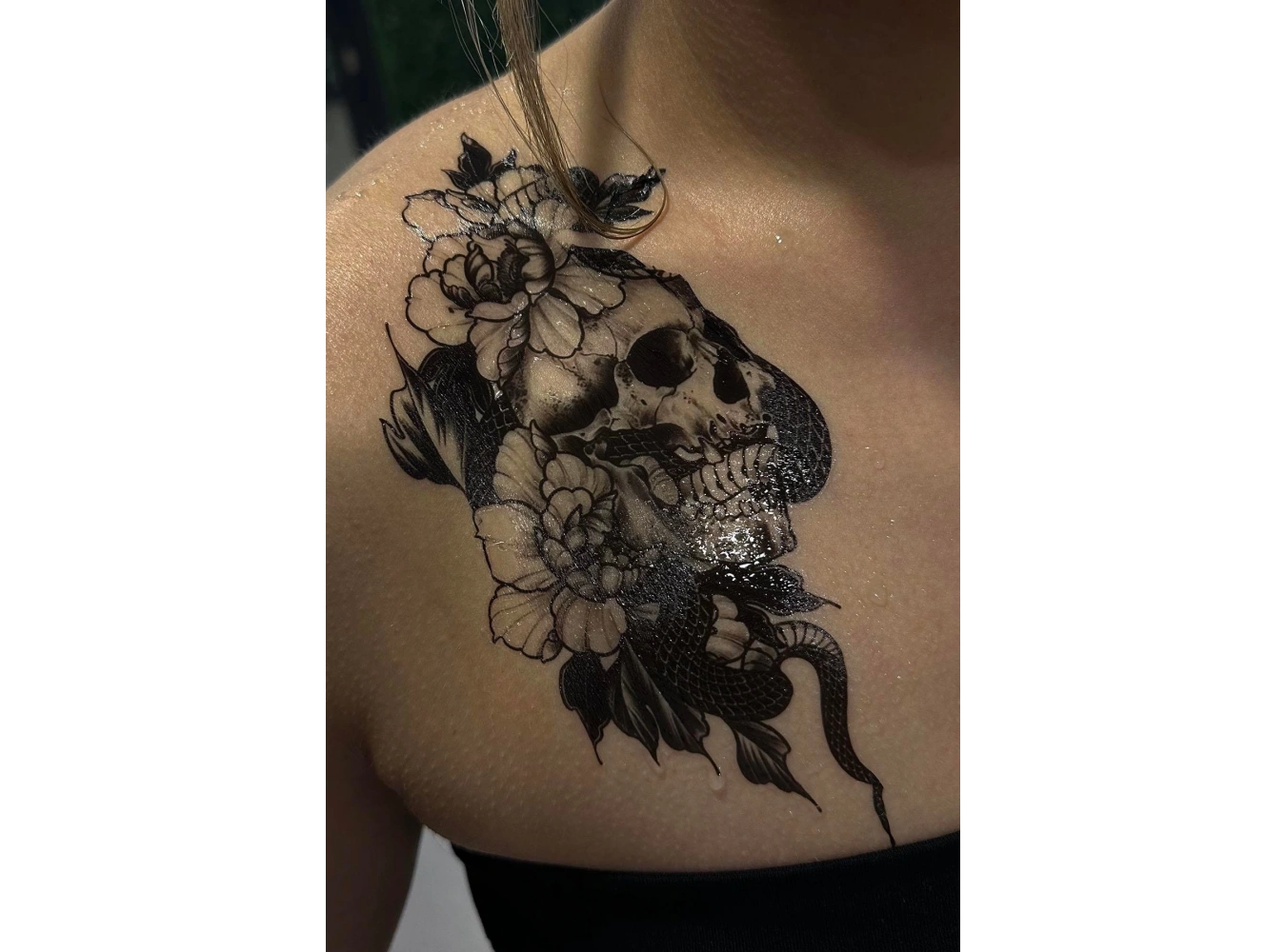 Geçici Karışık Figürlü Dövme Tattoo