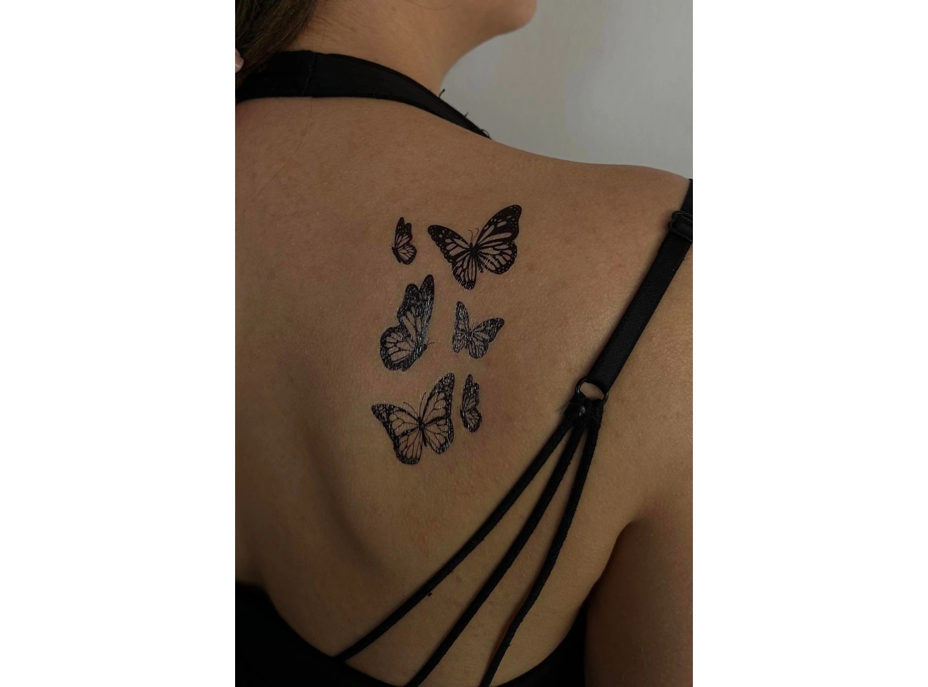 Geçici Kelebek Figürlü Mini Dövme Tattoo