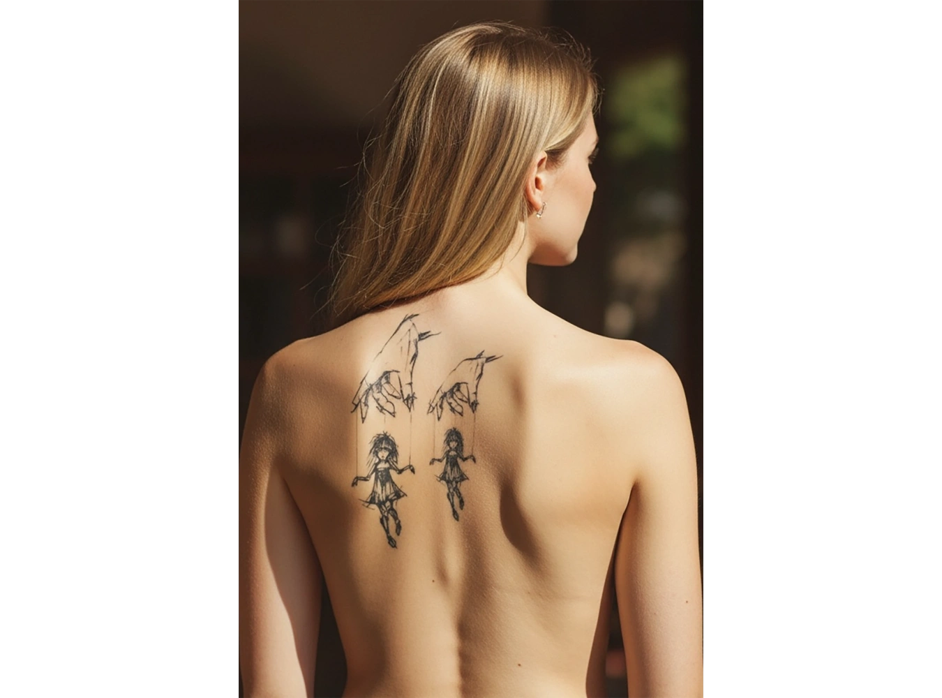 Geçici Kukla Dövme Tattoo