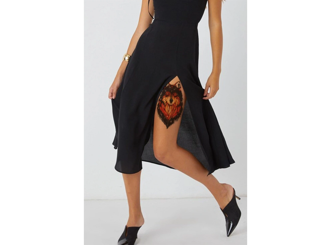 Geçici Kurt Dövme Tattoo